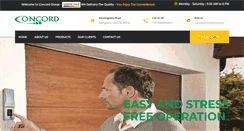 Desktop Screenshot of concordindia.net